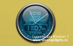 download digital sidebar clock windows 7