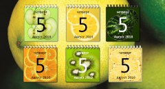 Fruity Calendar